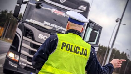 Ostrów Mazowiecka - Policja przeprowadziła kontrole kierowców ciężarówek i busów