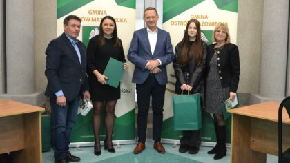Ostrów Mazowiecka - W Urzędzie Gminy w Ostrowi Mazowieckiej odbyło się podsumowa