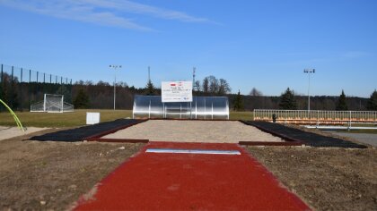 Ostrów Mazowiecka - Budowa nowoczesnej bieżni lekkoatletycznej oraz skoczni do s