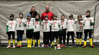 Ostrów Mazowiecka - Piłkarze Ostrovii Ostrów Mazowiecka z rocznika 2015 wzięli u