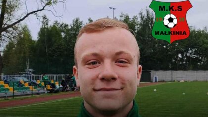 Ostrów Mazowiecka - Nowym zawodnikiem MKS-u Małkinia został Mateusz Rostek.
[fo