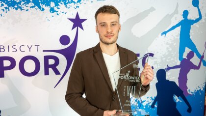 Ostrów Mazowiecka - Siatkarz Hubert Jankuniec wywalczył siódme miejsce w plebisc