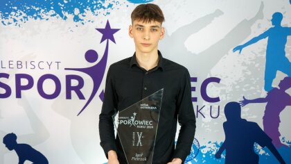 Ostrów Mazowiecka - Igor Pietrzak reprezentujący barwy klubu UMKS Victoria Ostro