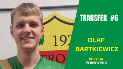 Ostrów Mazowiecka - Olaf Bartkiewicz, 21-letni skrzydłowy i napastnik, ponownie 