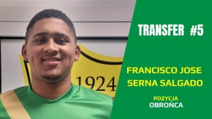 Ostrów Mazowiecka - Francisco Salgado to młody, 19-letni obrońca, który swoją ka