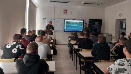 Ostrów Mazowiecka - W Zespole Szkół nr 1 w Ostrowi Mazowieckiej odbyło się spotk