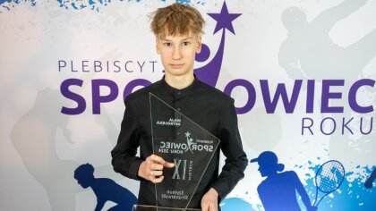 Ostrów Mazowiecka - Szymon Struniawski ma za sobą wspaniały rok. Wśród ponad 60 