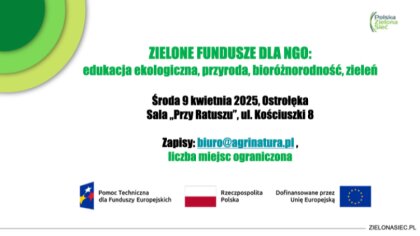 Ostrów Mazowiecka - Chcesz dowiedzieć się, jak pozyskać środki na ekologiczne in