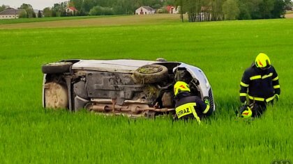 Ostrów Mazowiecka - W poniedziałkowe popołudnie doszło do groźnie wyglądającego 