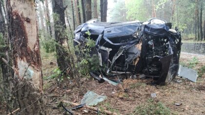 Ostrów Mazowiecka - Piątkowy poranek na trasie Orło - Daniłowo przyniósł niebezp