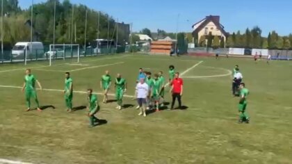 Ostrów Mazowiecka - Piłkarze z Ostrowi Mazowieckiej ponownie mają powody do zado