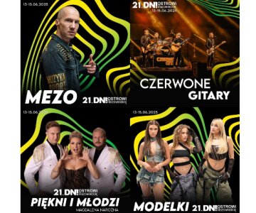 Ostrów Mazowiecka - Trwa ogłaszanie wykonawców, którzy wystąpią podczas 21. edyc