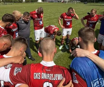 GKS Andrzejewo rozegrał w niedzielę sparing, który od początku układał się po je