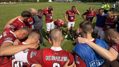 Ostrów Mazowiecka - Wielkie święto w Andrzejewie. Piłkarze GKS-u mają wielkie po