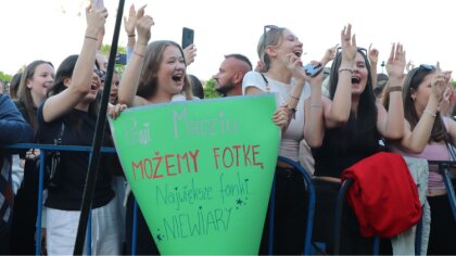 Ostrów Mazowiecka - Publiczność oszalała z radości, a muzyka niosła się echem po