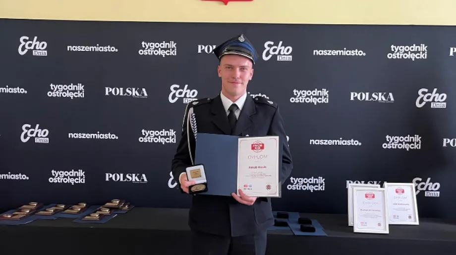 Druh Ochotniczej Straży Pożarnej w Brudkach Starych został laureatem prestiżowego tytułu Strażak Roku 2025 w kategorii "Strażak Ochotnik Rok