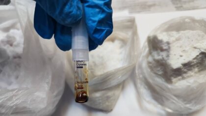 Ostrów Mazowiecka - Ponad kilogram narkotyków, w tym amfetamina i marihuana, zab