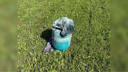 Ostrów Mazowiecka - Płomienie buchnęły z butli. Gaz ulatniał się w niebezpieczny