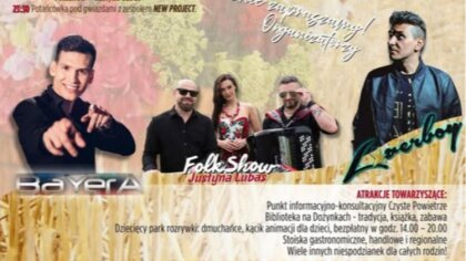 Ostrów Mazowiecka - Muzyka na żywo, korowód dożynkowy i konkursy z nagrodami. Ta