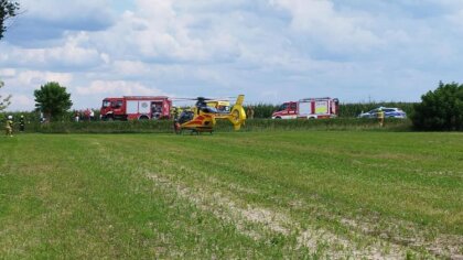 Ostrów Mazowiecka - W niedzielę 3 sierpnia 2025 roku o godzinie 14:56 jednostka 