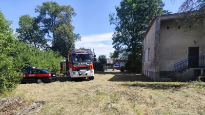 Ostrów Mazowiecka - Realistyczna symulacja pożaru poddasza i piwnicy, z udziałem