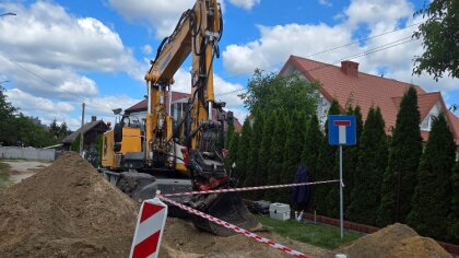 Ostrów Mazowiecka - Rozpoczęła się budowa ulicy Zofii Nałkowskiej. Inwestycja ob