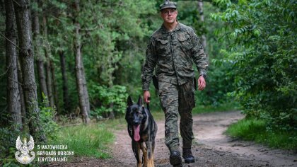 Ostrów Mazowiecka - Wojskowe szeregi 5 Mazowieckiej Brygady OT zasilił nowy rekr