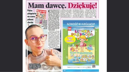 Ostrów Mazowiecka - Klaudia Bednarczyk, pielęgniarka z Małkini Górnej, której hi