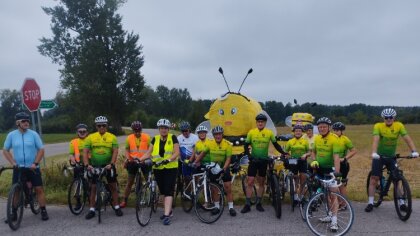 Ostrów Mazowiecka - Członkowie Ostrowskiego Towarzystwa Cyklistów po raz kolejny