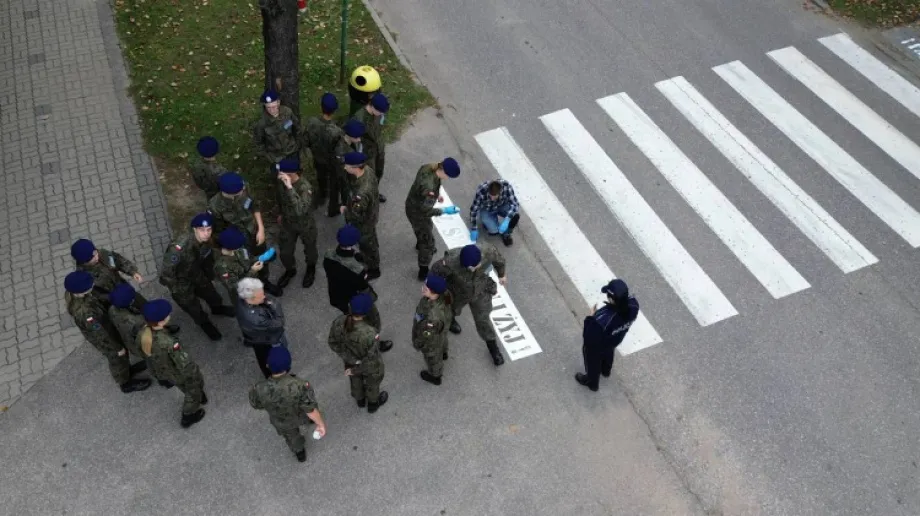 Fot. ZS nr 1 w Ostrowi Mazowieckiej/KPP Ostrów Mazowiecka 