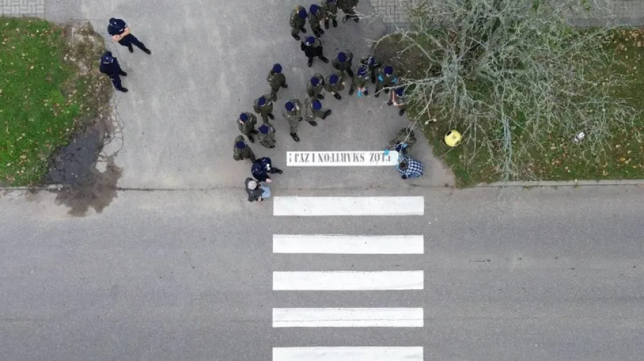 Fot. ZS nr 1 w Ostrowi Mazowieckiej/KPP Ostrów Mazowiecka 