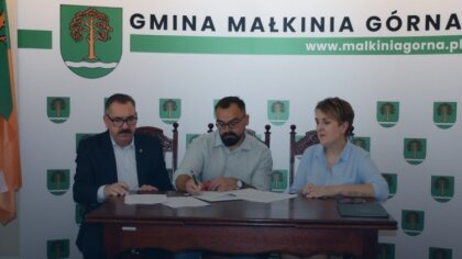 Ostrów Mazowiecka - Gminna Biblioteka Publiczna w Małkini Górnej została tymczas