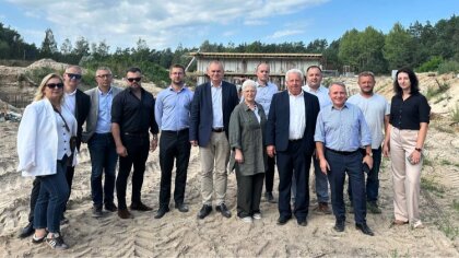 Ostrów Mazowiecka - W Bogutach-Piankach powstaje nowoczesna strzelnica. Zarząd P