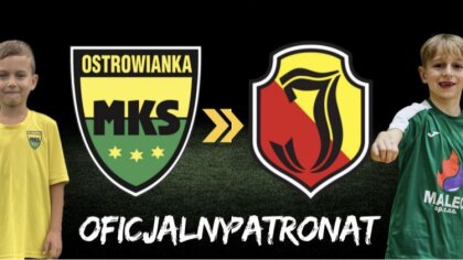 Ostrów Mazowiecka - Dwóch młodych zawodników Ostrowianki Ostrów Mazowiecka: Tymo