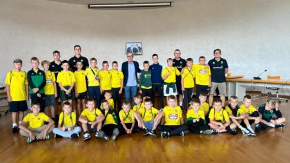 Ostrów Mazowiecka - Drużyny Ostrowianki Ostrów Mazowiecka z roczników 2014 i 201