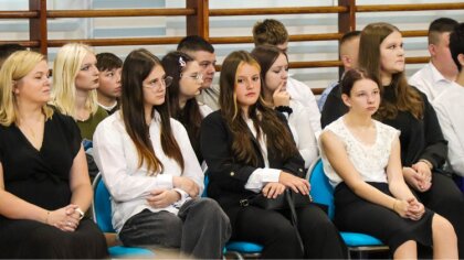 Ostrów Mazowiecka - Tak rozpoczął się rok szkolny w Zespole Szkół Centrum Kształ