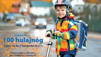 Ostrów Mazowiecka - Setka hulajnóg czeka na dzieci z rodzin rolniczych, które we