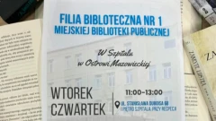 Filia Biblioteczna w ostrowskim szpitalu. Książki na wyciągnięcie ręki