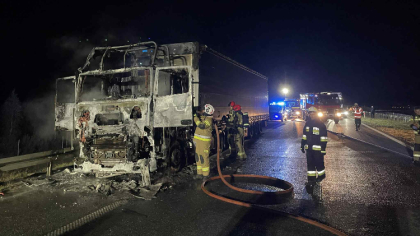 Ostrów Mazowiecka - We wtorkowy wieczór na trasie ekspresowej S8 doszło do groźn