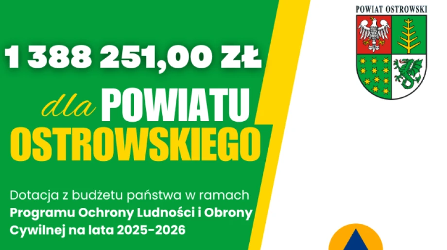 Fot. Starostwo Powiatowe w Ostrowi Mazowieckiej