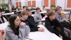 Ostrów Mazowiecka - Uczniowie klas ósmych Szkoły Podstawowej nr 1 w Os