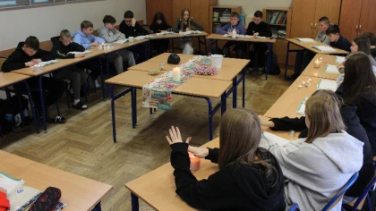 Ostrów Mazowiecka - W Szkole Podstawowej nr 1 w Ostrowi Mazowieckiej uczniowie k