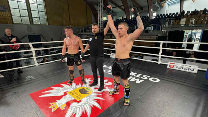 Ostrów Mazowiecka - Podczas gali Liga Sportów Walki - Kurpiowska Kuźnia Mistrzów