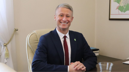 Ostrów Mazowiecka - Paweł Pecura Radny Miasta Ostrów Mazowiecka jako zwycięzca l