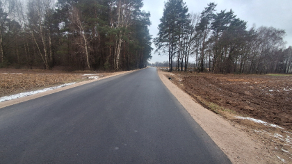 Ostrów Mazowiecka - Prace remontowe objęły odcinek o długości 550 m. Projekt ten