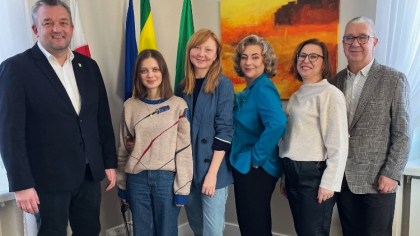 Ostrów Mazowiecka - Spotkanie z wyjątkową postacią, Tolą Jasionowską w Urzędzie 