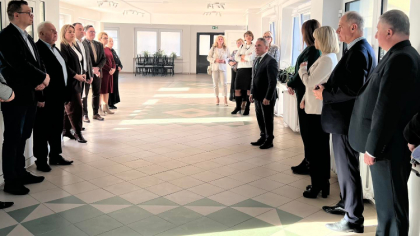 Ostrów Mazowiecka - W dniu 13 listopada 2025 r. odbył się uroczysty odbiór zadan