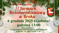 Góralska muzyka i świąteczna atmosfera. II Jarmark Bożonarodzeniowy w Broku już niebawem