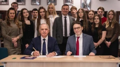 Ostrowski "Ekonomik" nawiązał współpracę z Uniwersytetem w Białymstoku (zdjęcia)