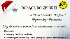 Świąteczna zbiórka dla Domu Dziecka "Rafael". Dołącz i pomóż